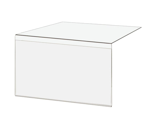 7"W x 5"H UPC Label Shelving Sign Retail Price QR Code Holder