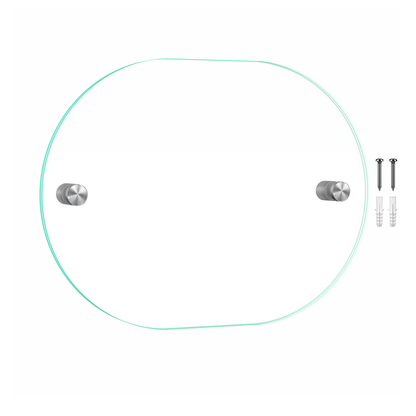 10" x  8" Wall Sign Holder Euro Style With Stainless Standoffs