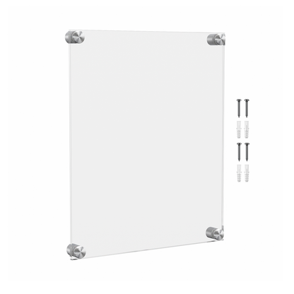 11" x 14" Wall Sign Holder Floating Graphic Image Display