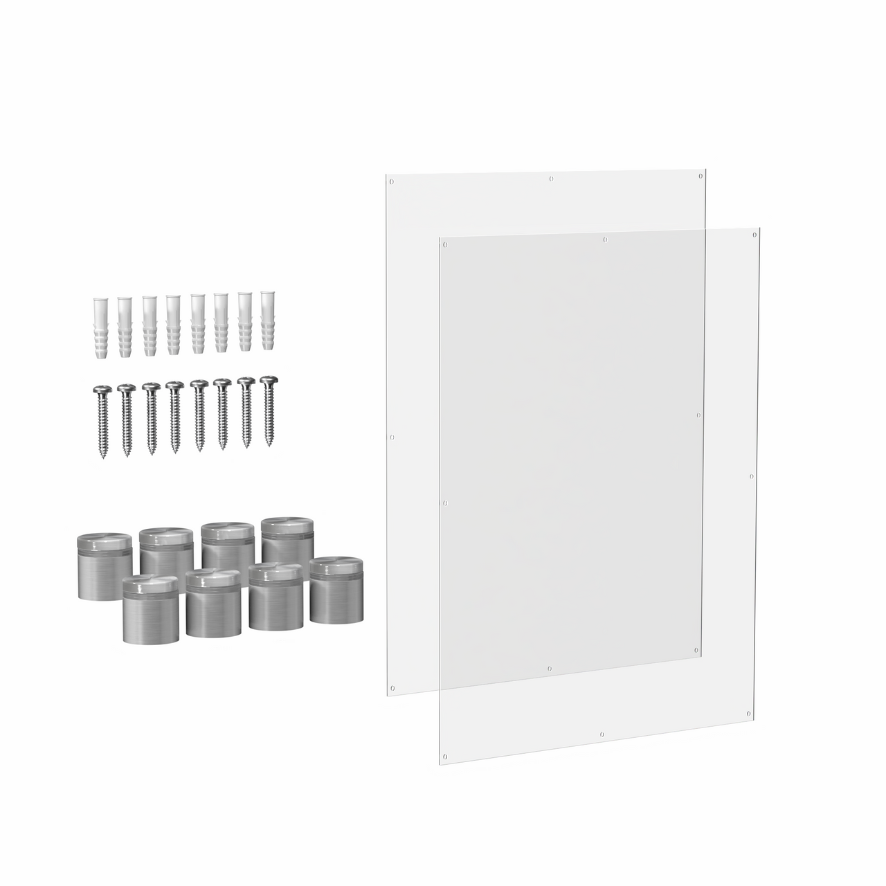 30" x 40" Wall Sign Holder Floating Graphic Poster Display