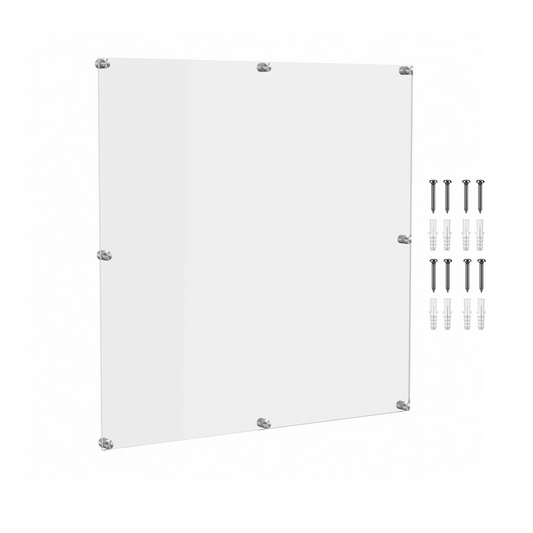 36" x 36" Wall Sign Holder Floating Graphic Poster Display