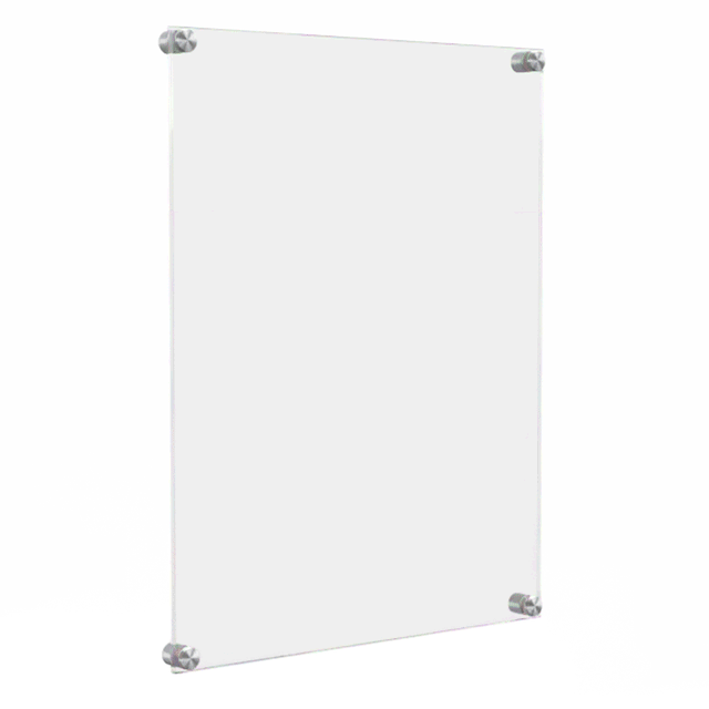 18" x 24" Wall Sign Holder Floating Graphic Poster Display
