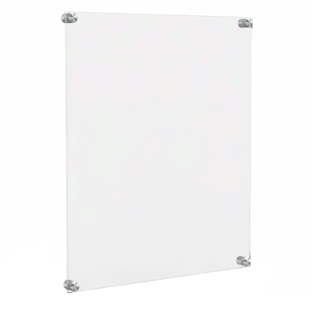 20" x 24" Wall Sign Holder Floating Graphic Poster Display