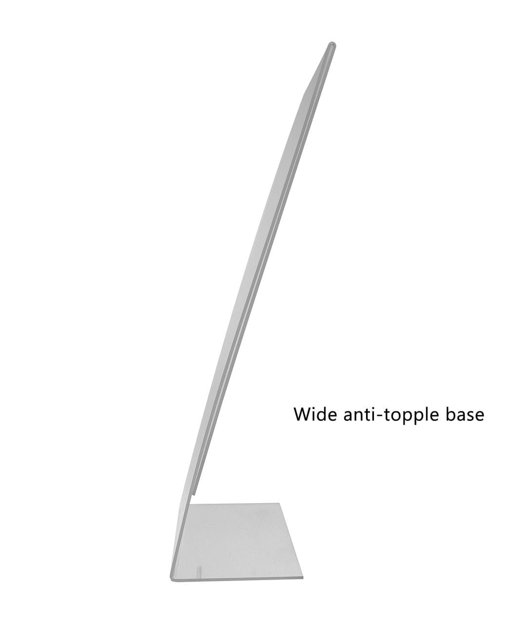 11"W x 17"H Poster Sign Holder Graphic Display Stand Slant Back