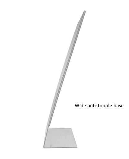 11"W x 17"H Poster Sign Holder Graphic Display Stand Slant Back