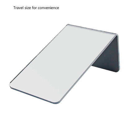 3" x 5" Acrylic Mirror Slant Back Freestanding Countertop Display