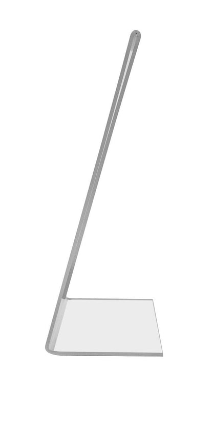 5"W x 7"H Side Load Table Tent Sign Holder Slanted Ad Frame