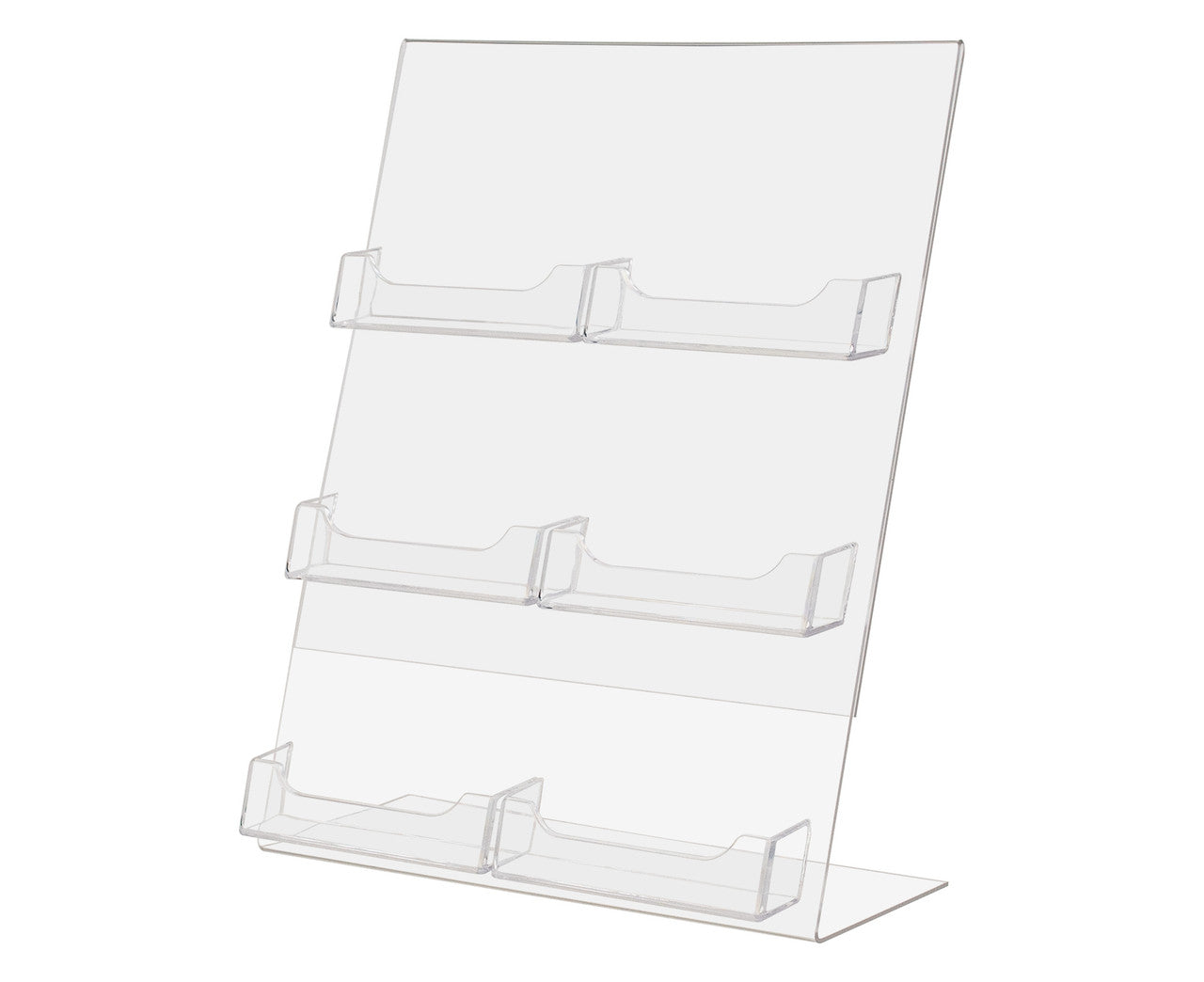 8.5"W x 11"H Front Office Sign Frame with 6 Business Card Pockets