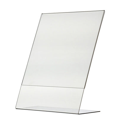 8.5" x 11" Sign Holder No Glare Slanted Side Load Display Frame