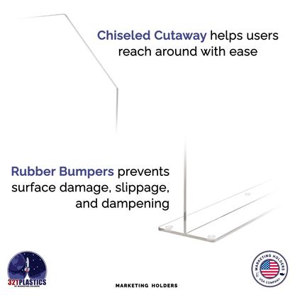 19"W x 18"H Sink Splash Guard Barrier