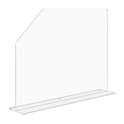 23.5"W x 18"H Sink Splash Guard Barrier