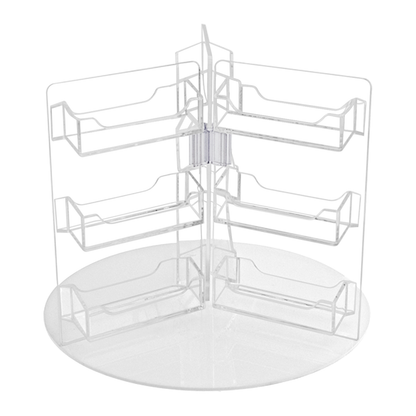 Rotating Business Card Holder 18 Pocket Display