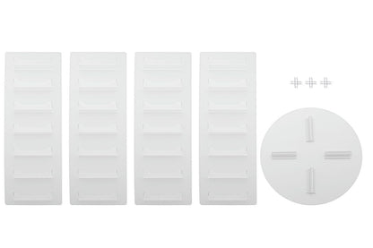 56 Business Card Holder Pockets Rotating Countertop Display