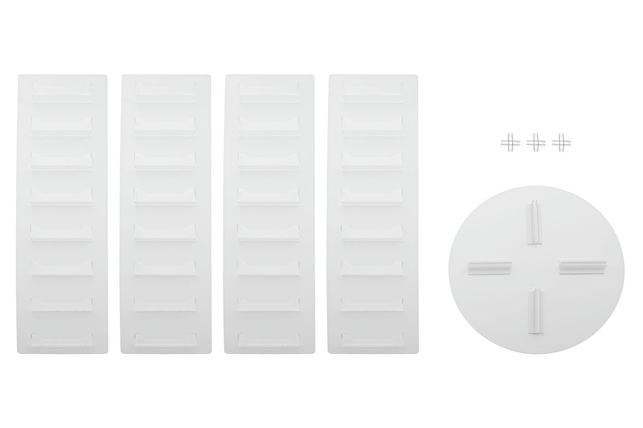 Spinning 64 Slot Business Appointment Card Rack Large Offices