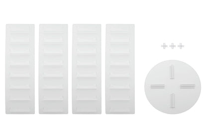 Spinning 64 Slot Business Appointment Card Rack Large Offices