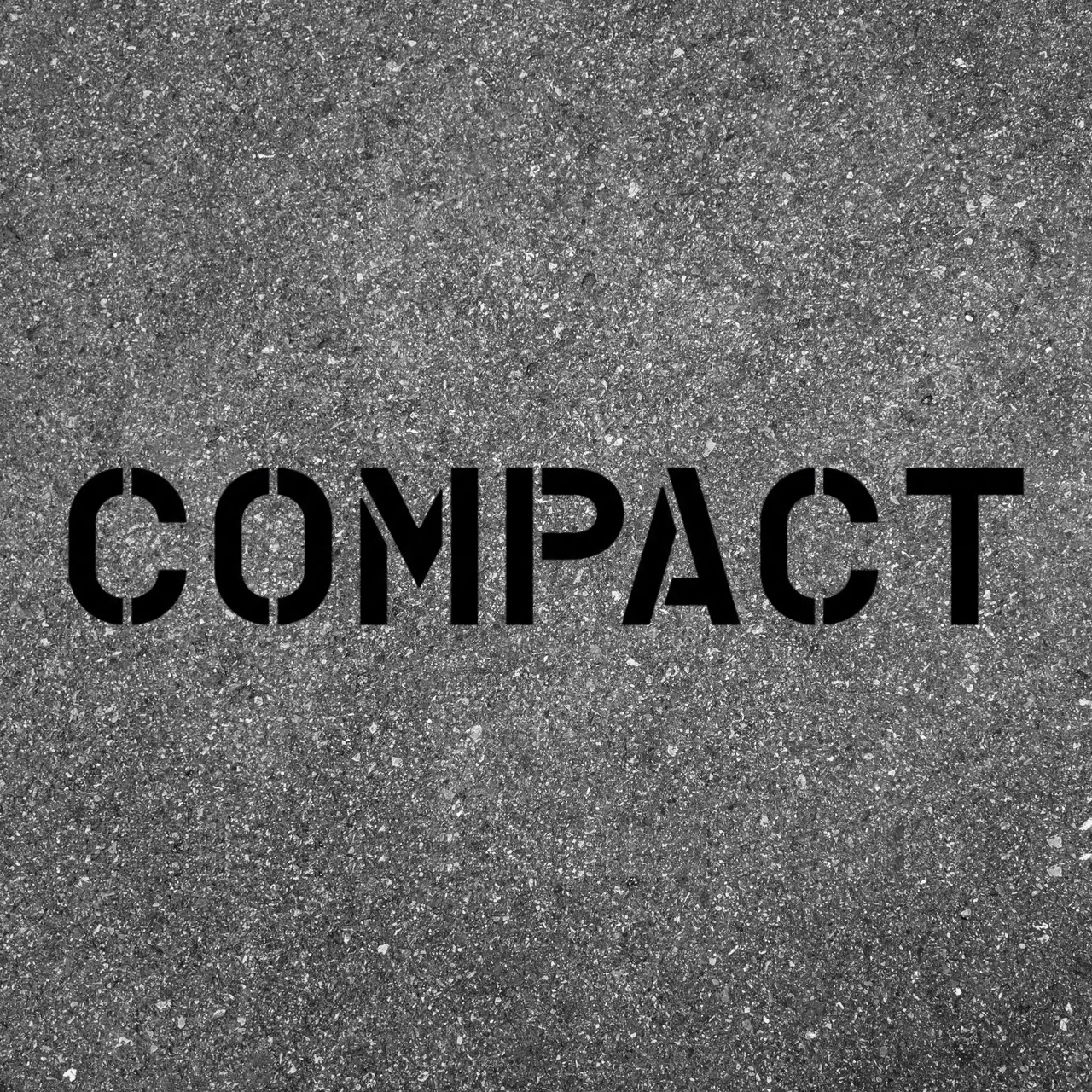 COMPACT Stencil Template for Parking Lots