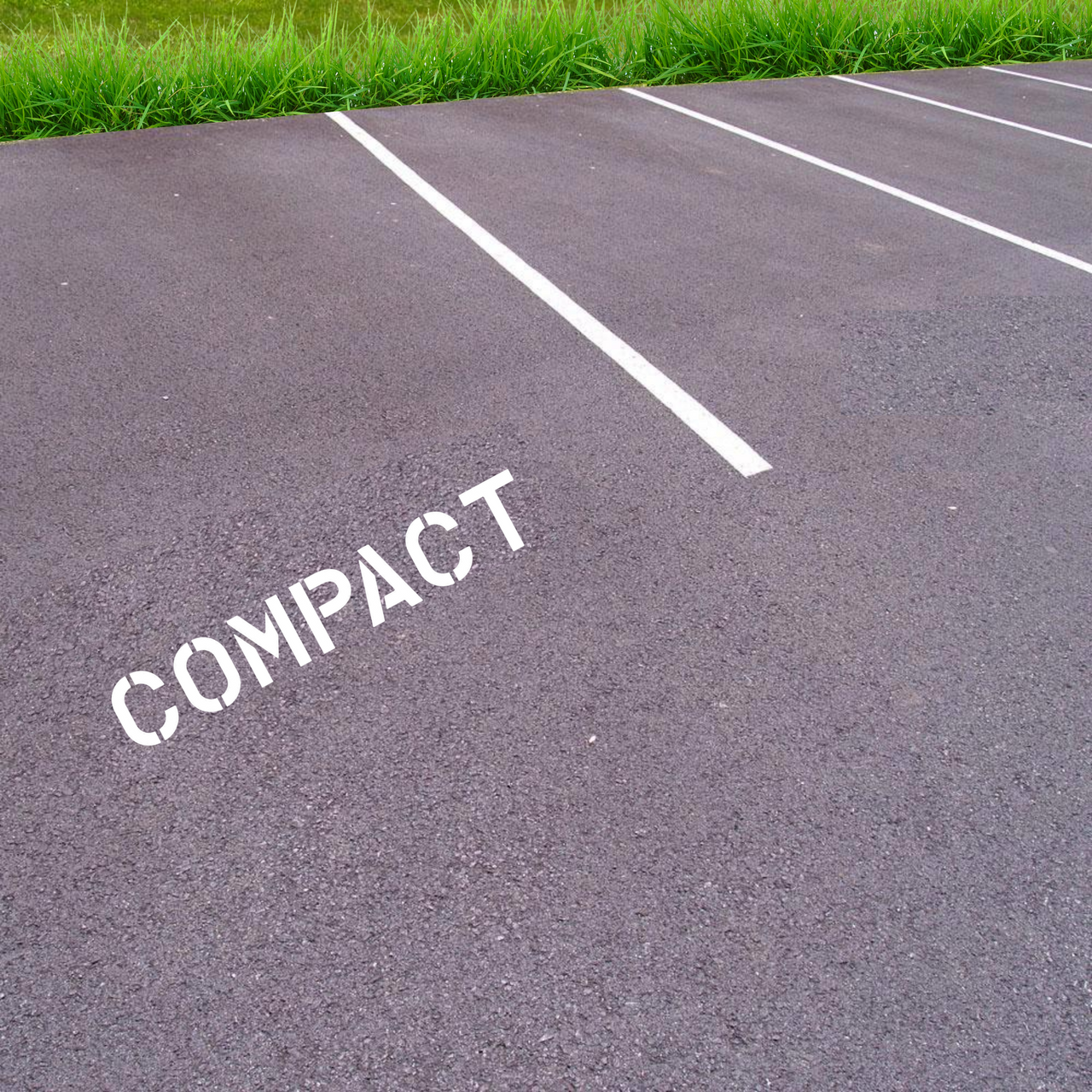 COMPACT Stencil Template for Parking Lots