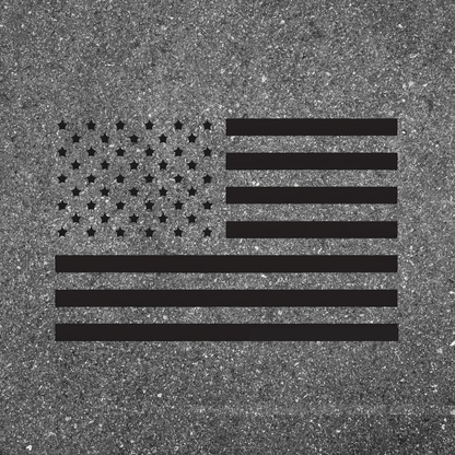 American Flag Stencil Stars and Stripes Template