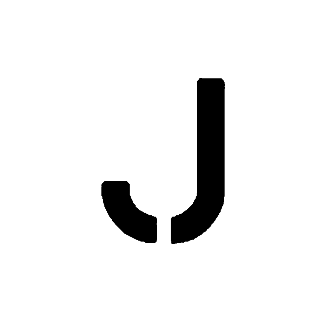 8 Foot Letter Stencil for Parking Lots .118