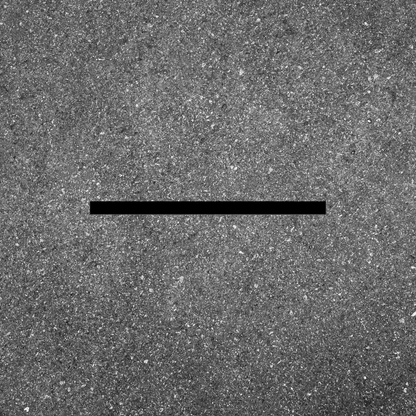 4" x 16" Line Stencil for Roadways and Parking Lots