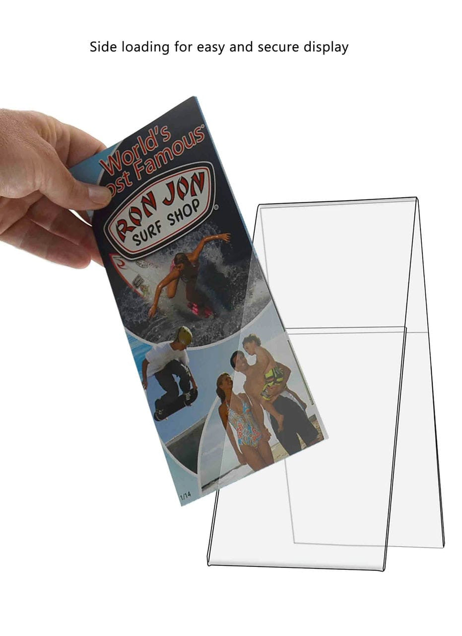 4"W x 9"H A Frame Sign Holder Double Sided Table Tent