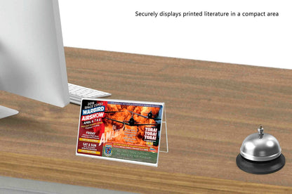 6"W x 4"H A Frame Sign Holder Double Sided Table Tent