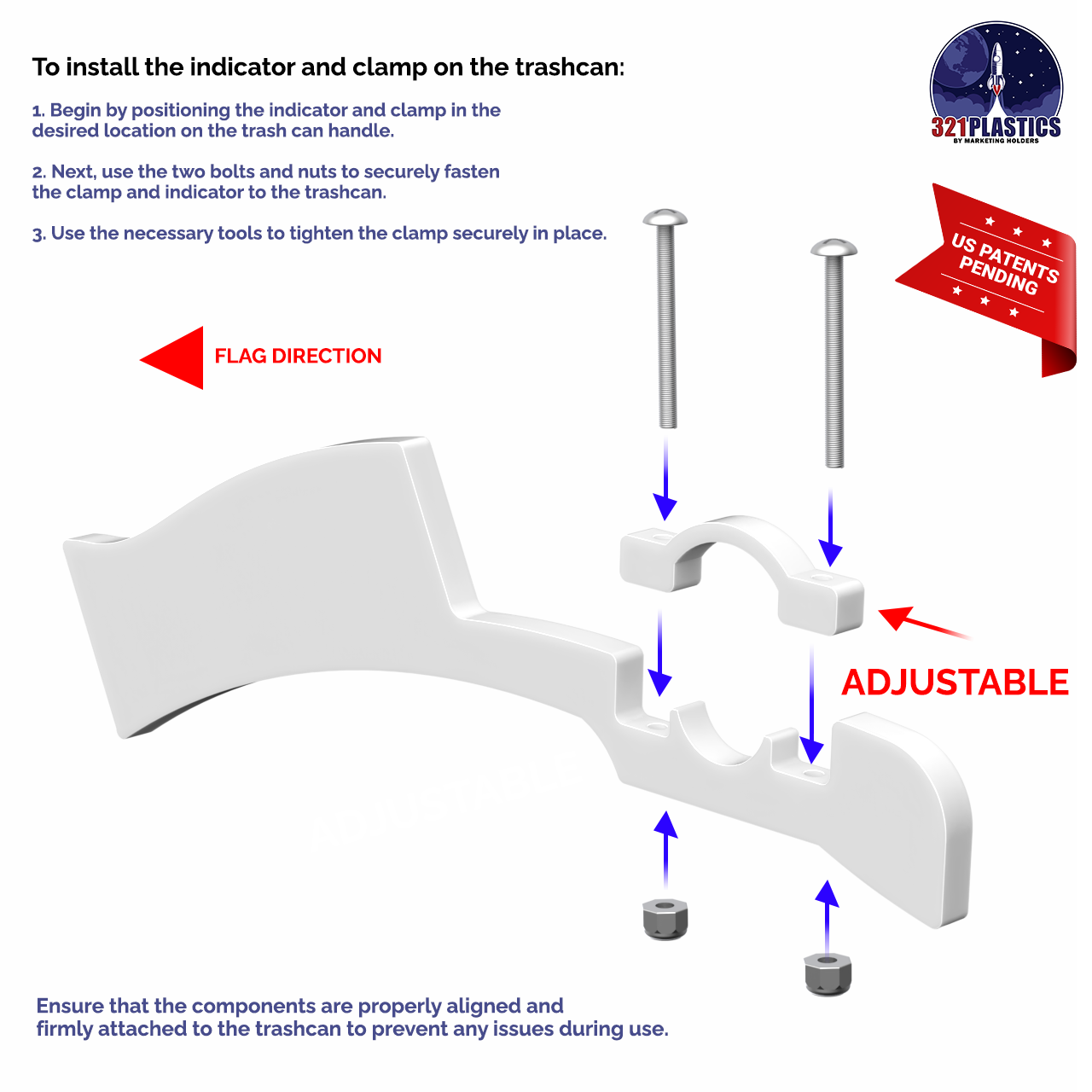 Trash Flag Indicator