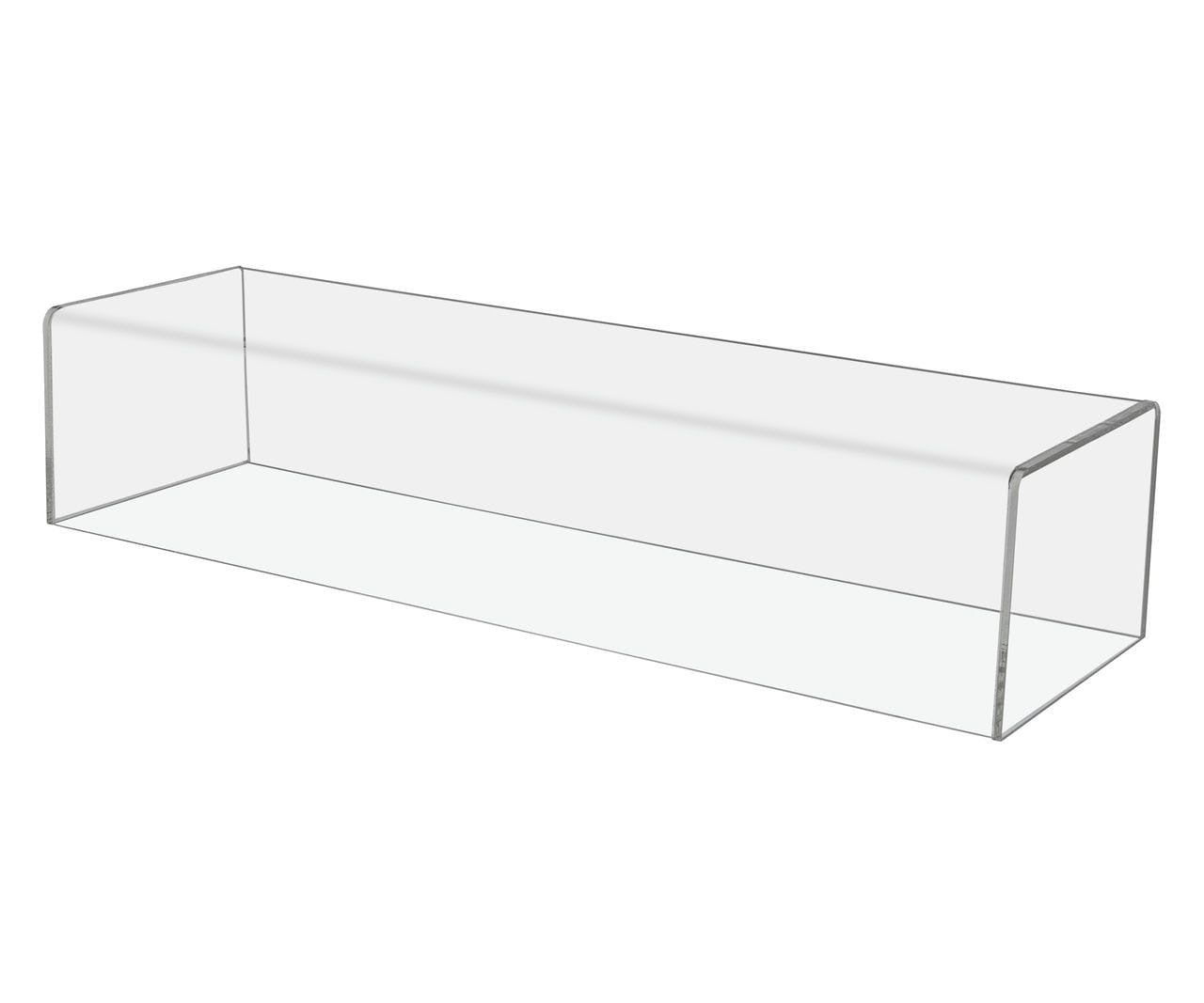 Storage Display Tray 15"W x 4.5"D Office Desktop Organizer