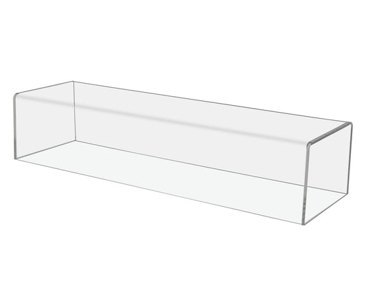 Storage Display Tray 15"W x 4.5"D Office Desktop Organizer