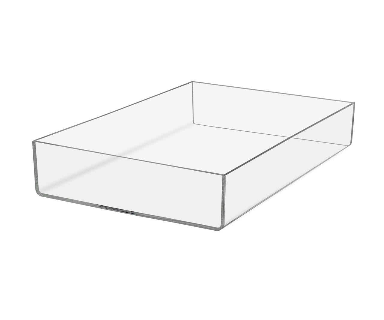 Makeup Organizer Tray 12"W Rectangular Vanity Tray