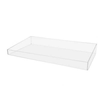 14"W Tray Clear Acrylic Merchandise Organizer