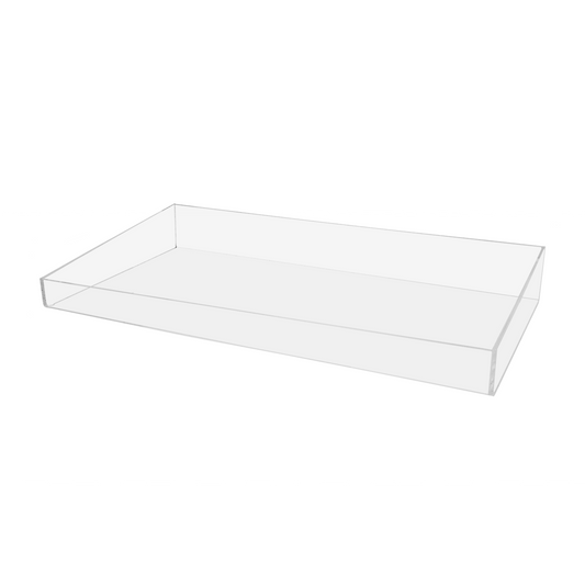 14"W Tray Clear Acrylic Merchandise Organizer