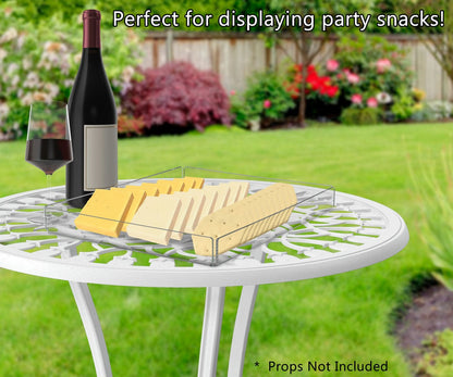 9"W x 1"H Cosmetic Storage Display Tray for Vanity Countertops