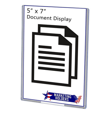 TRU-VU® 5"W x 7"H Sign Display Image Sleeve