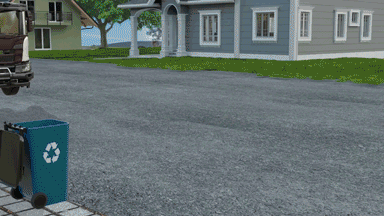 Trash Flag Indicator