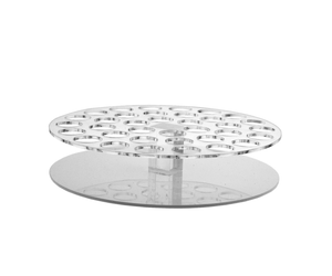 9"W Rotating Lipstick Holder Spin Display Essential Oil Organizer