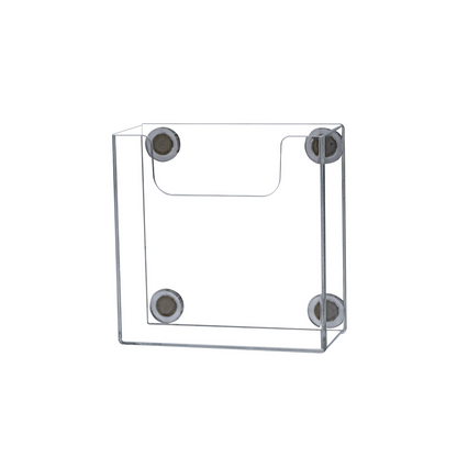 Magnetic Extra Deep Trifold Brochure Holder for 4"W Rack Cards