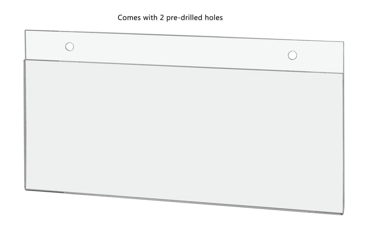 10"W x 4"H Wall Sign Holder with Hanging Hardware