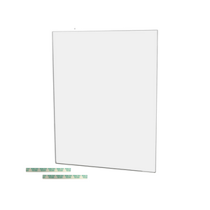 11"W x 14"H Wall Sign Holder with Double Sided Tape