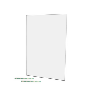11"W x 17"H Wall Sign Holder with Double Sided Tape