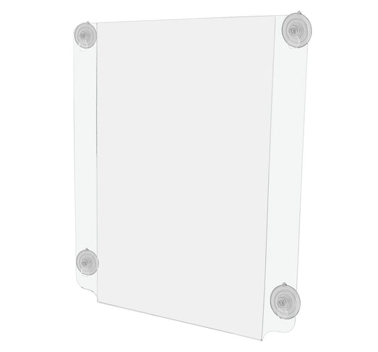 11"W x 17"H Window Sign Holder Double Sided with Suction Cups