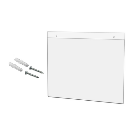 11"W x 8.5"H Wall Sign Holder with Hanging Hardware