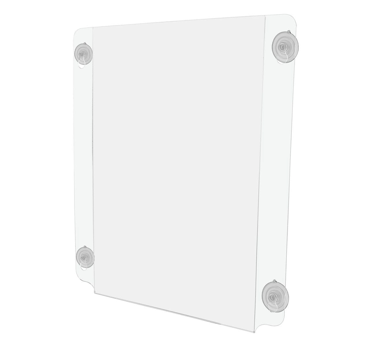 12"W x 18"H Window Sign Holder Double Sided with Suction Cups