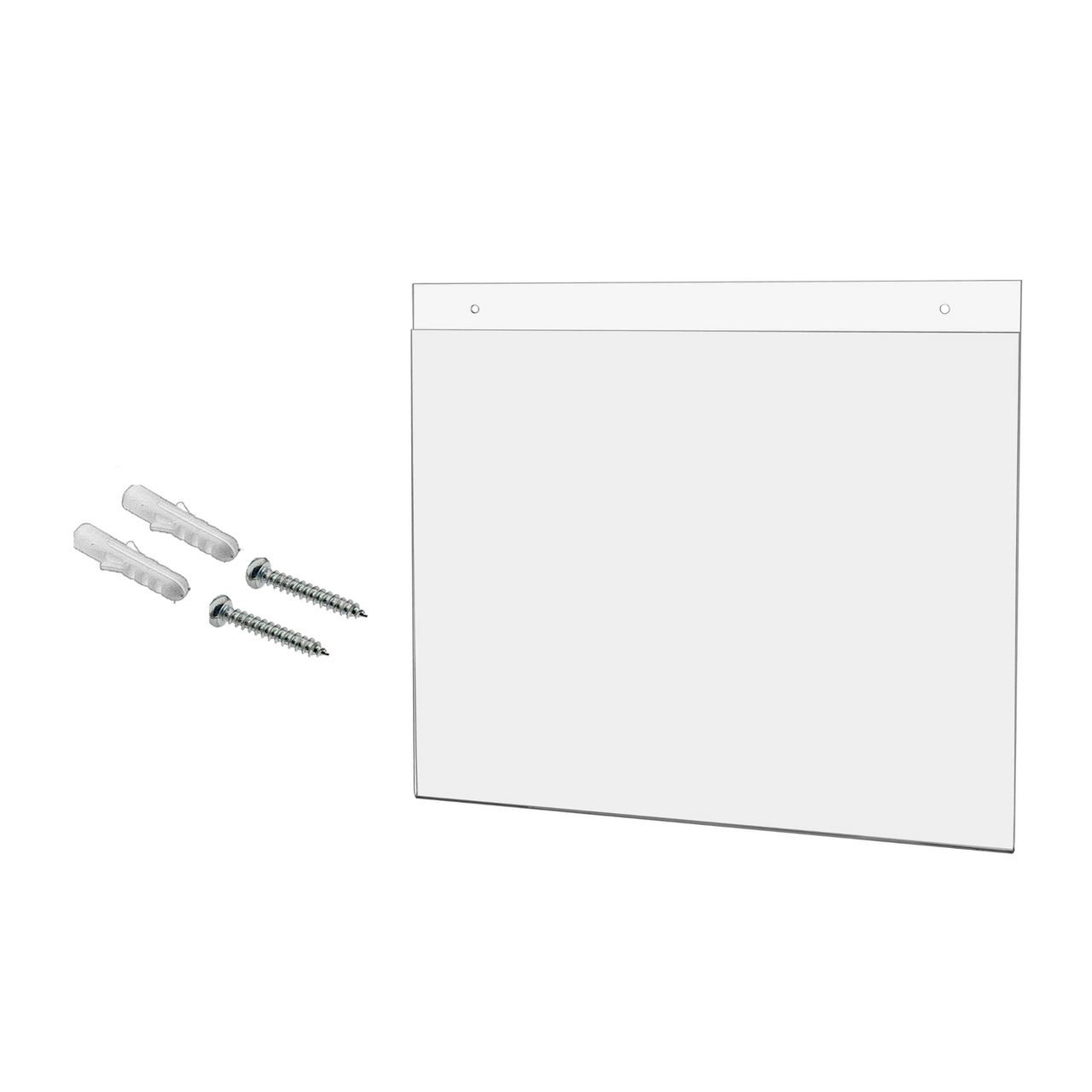 14"W x 11"H Wall Sign Holder with Hanging Hardware