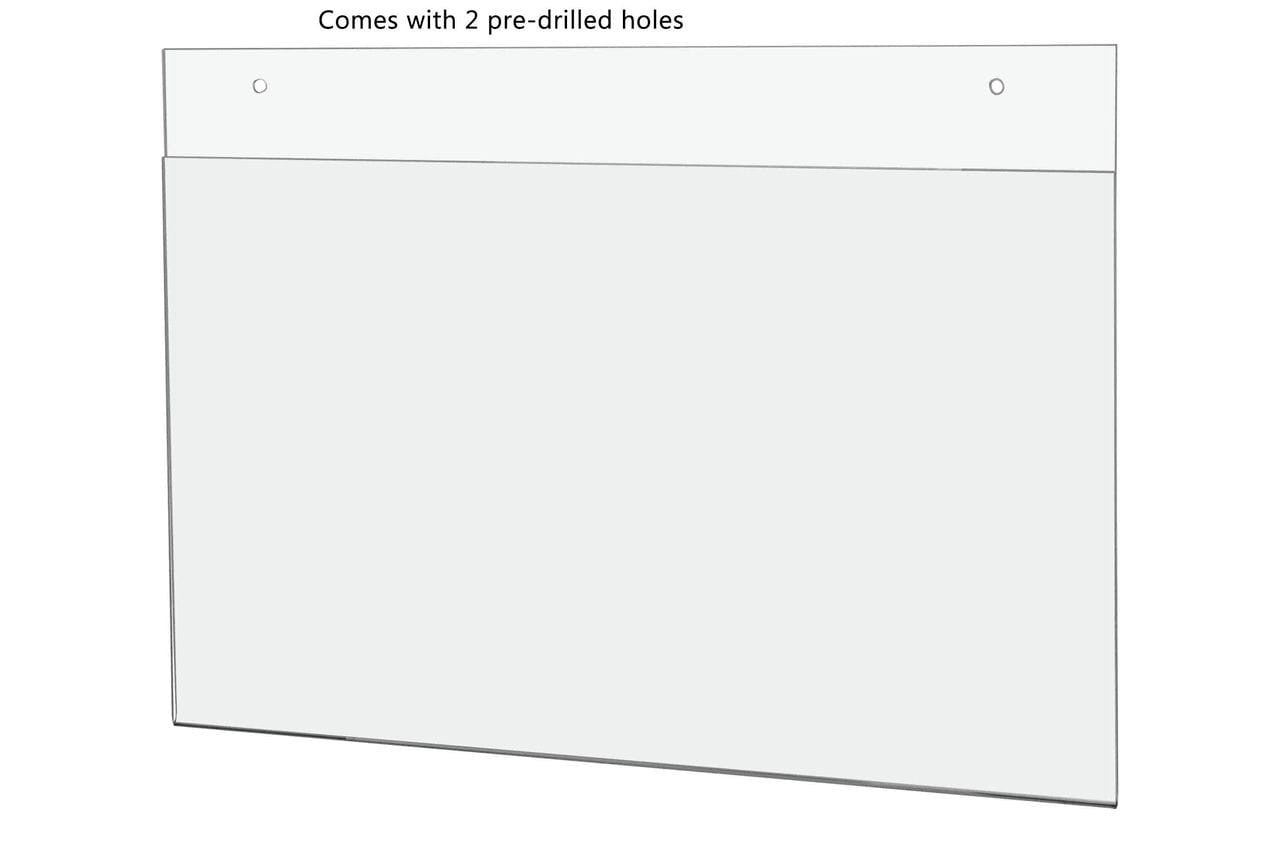 14"W x 8.5"H Wall Sign Holder with Hanging Hardware