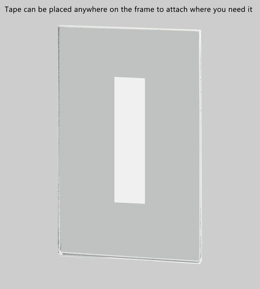 Small Sign Holder 2"W x 3.5"H Single Business Card Holder