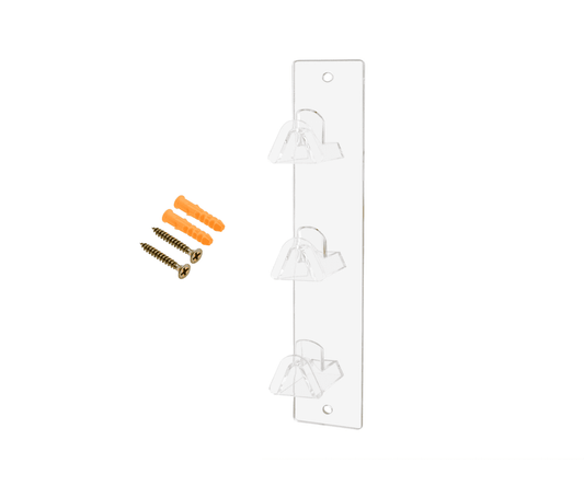 3 Pair Sunglasses Eyeglasses Display Safety Glasses Holder Wall