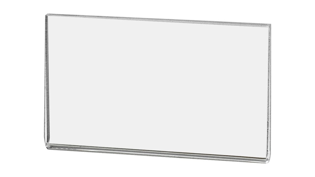 Single Business Card Holder 3.5"W x 2"H Small Sign Holder