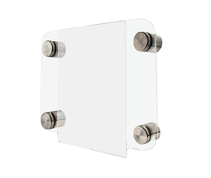 4"W x 6"H Small Image Display Retail Sign Holder with Standoffs