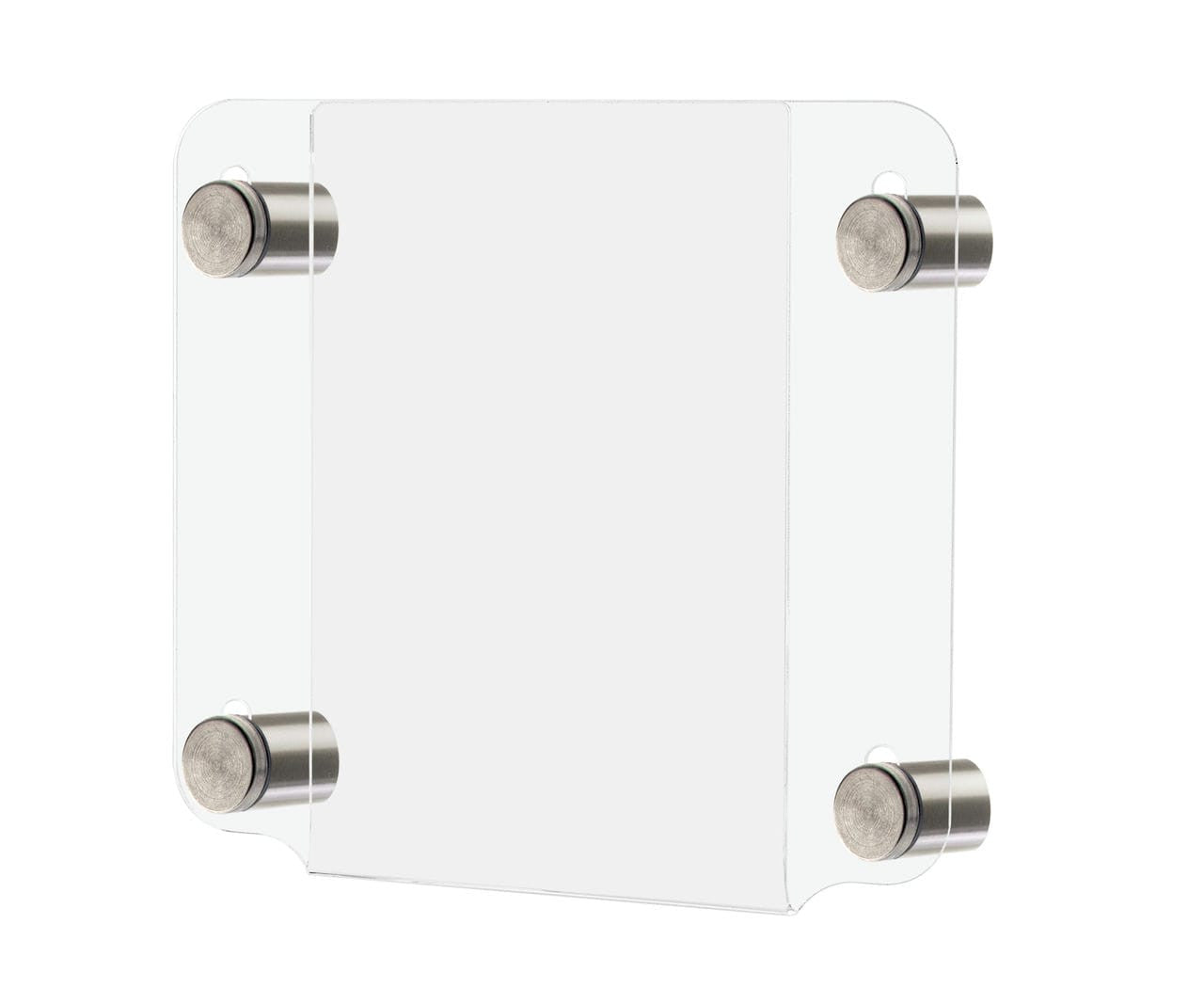 5.5"W x 8.5"H Graphic Image Sign Holder Frame with Standoffs